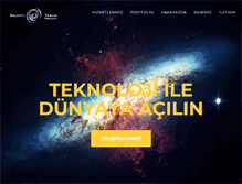 Tablet Screenshot of galaxyazilim.com